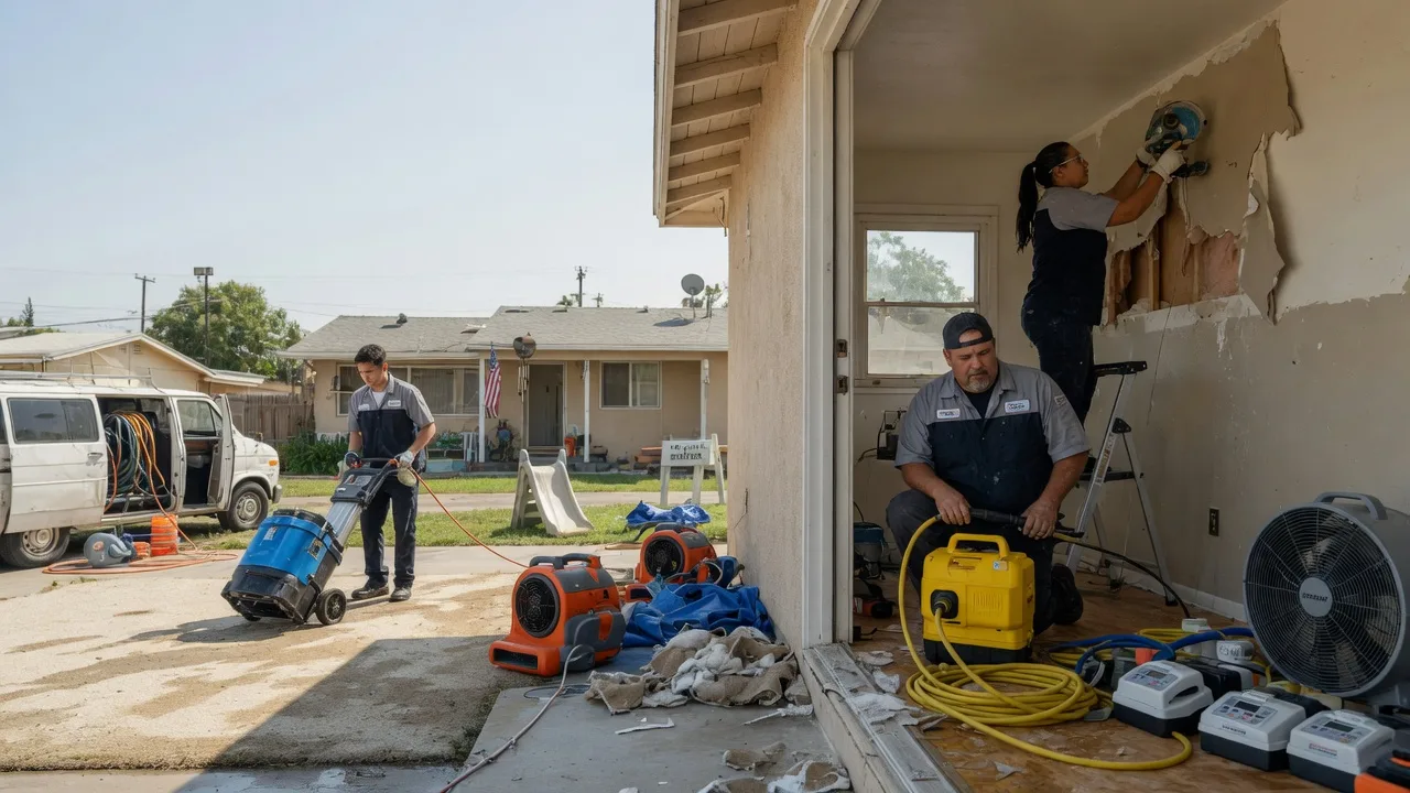 Water Damage Restoration in Red Bluff, CA near me